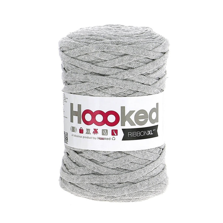 Hoooked RibbonXL, Farbe Silver Grey – Baumwolle bei Lieblingsgarn