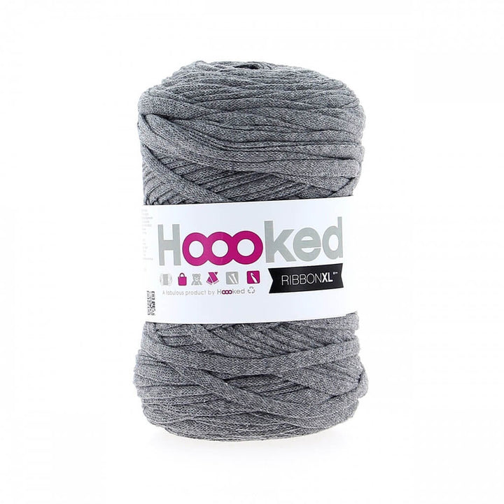 Hoooked RibbonXL, Farbe Stone Grey – Baumwolle bei Lieblingsgarn