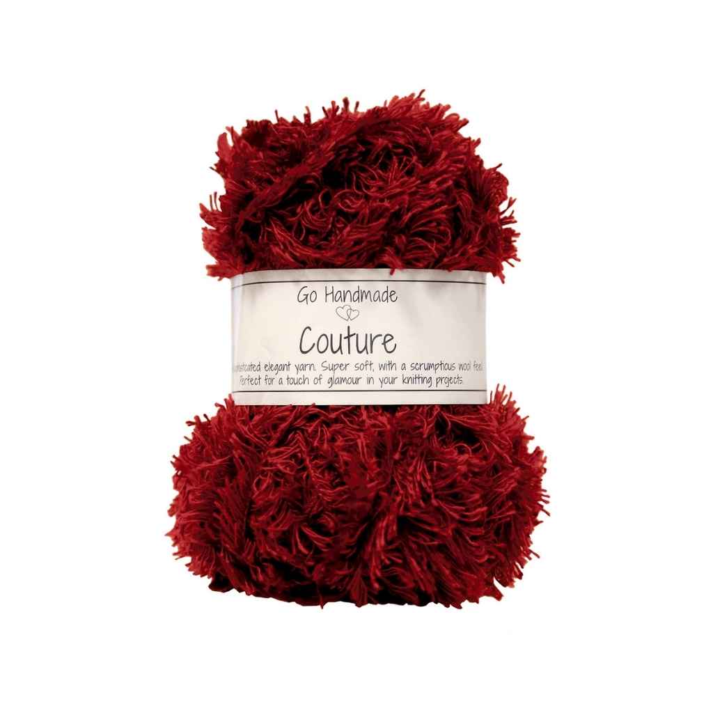 Go Handmade Yarn Couture, Farbe Warm Red – Synthetik bei Lieblingsgarn