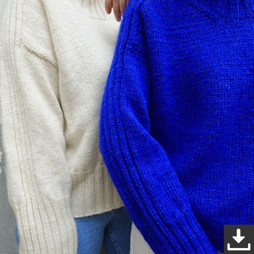 wemadewardrobe Elva Sweater Strickanleitung - wemadewardrobe (PDF) bei bei bei bei Lieblingsgarn