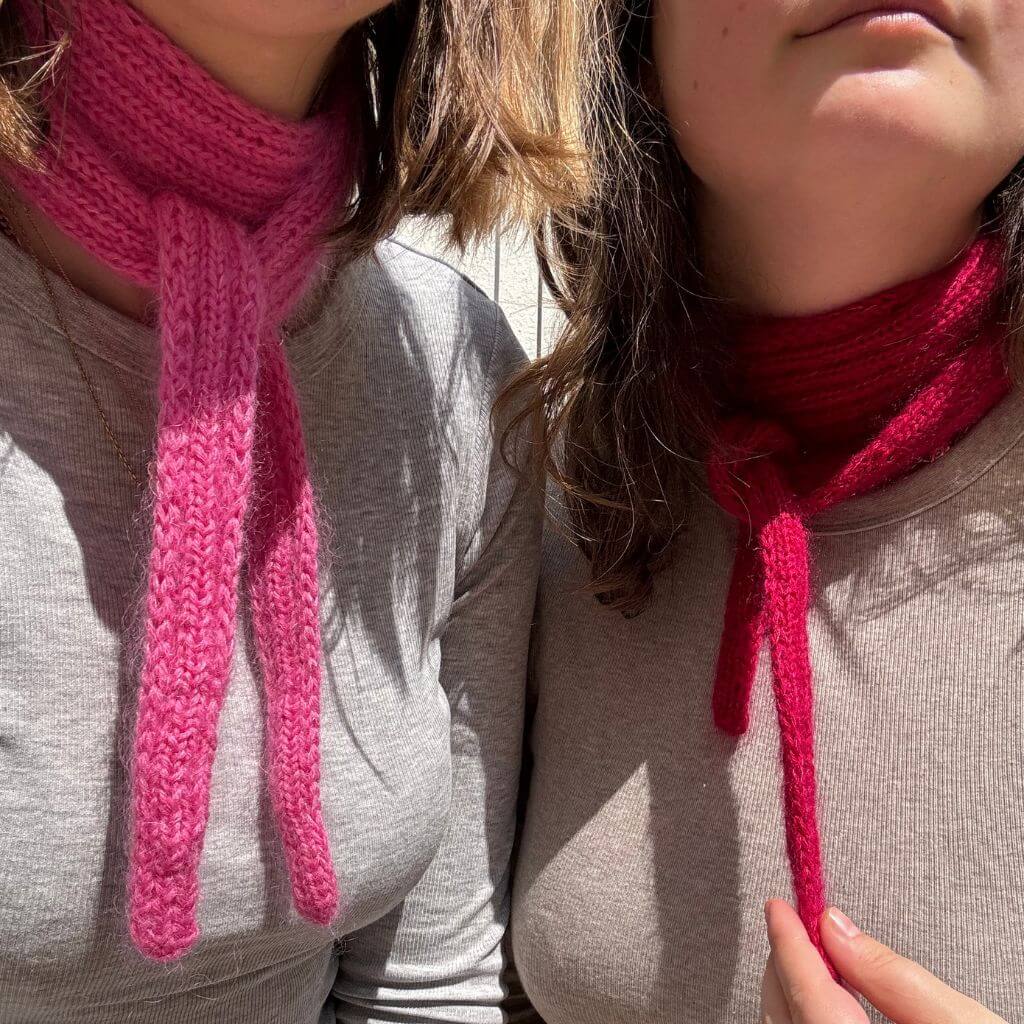 wemadewardrobe Lotta Scarf Light Strickanleitung - wemadewardrobe bei bei bei bei Lieblingsgarn