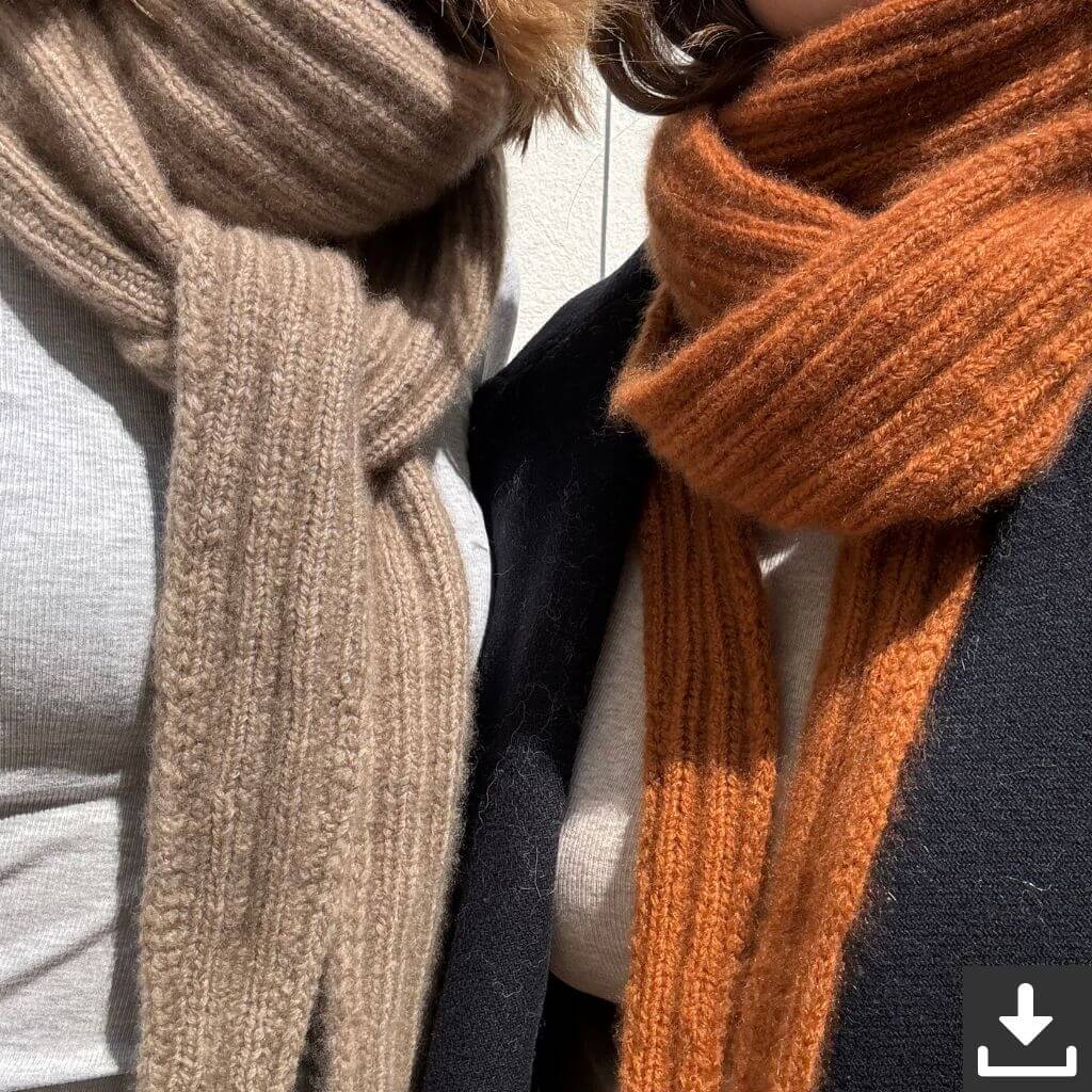 wemadewardrobe Tuch Lotta Shawl Strickanleitung - wemadewardrobe (PDF) bei bei bei bei Lieblingsgarn