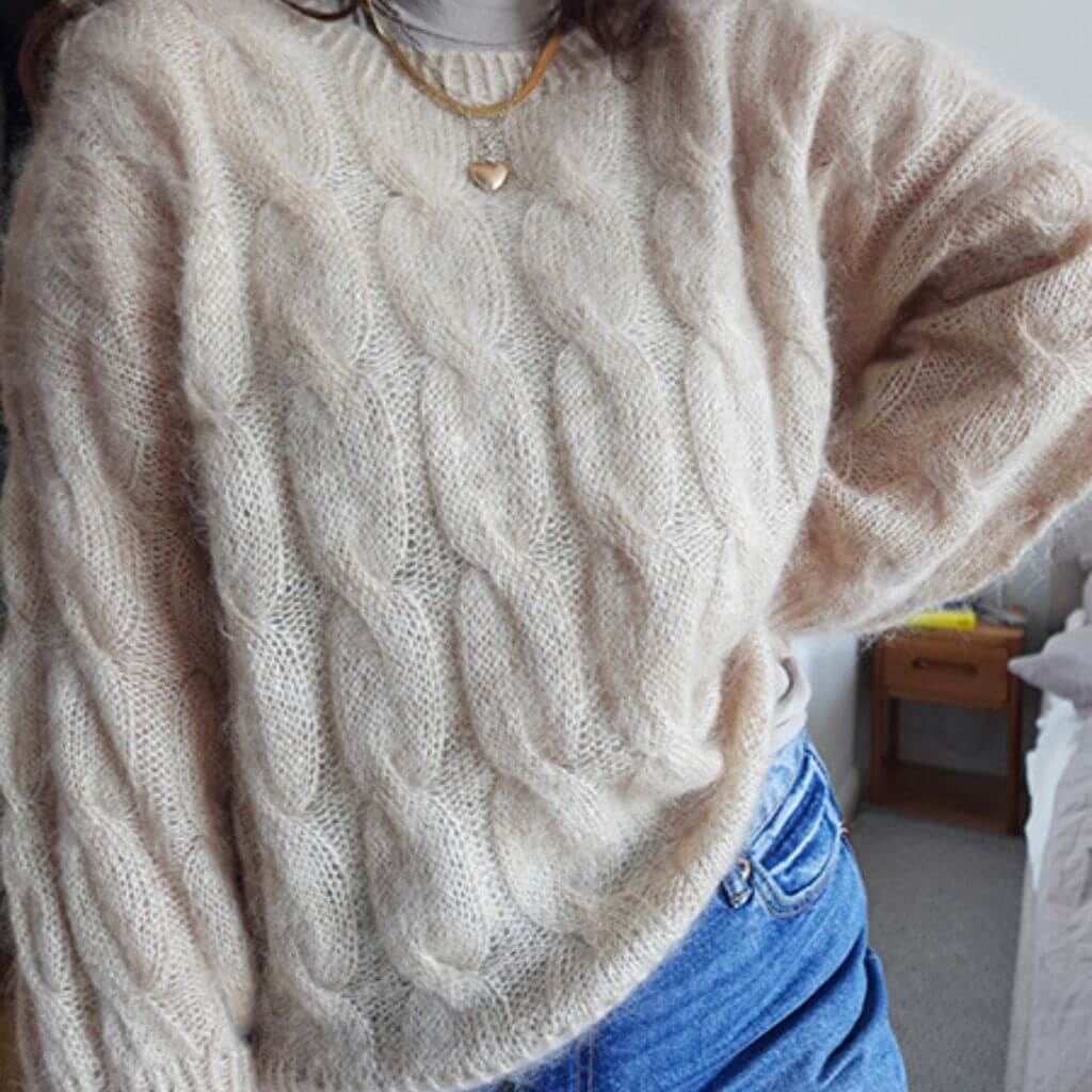 wemadewardrobe Bluse Louise Blouse Strickanleitung - wemadewardrobe (PDF) bei bei bei bei Lieblingsgarn