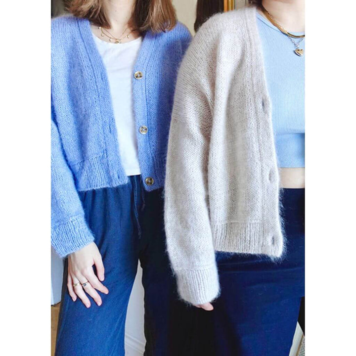 wemadewardrobe Maja Cardigan V-Neck Strickanleitung - wemadewardrobe (PDF) bei bei bei bei Lieblingsgarn