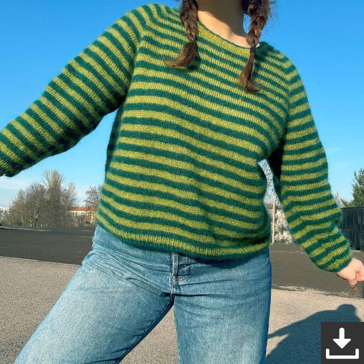 wemadewardrobe Bluse Mollie Blouse Strickanleitung - wemadewardrobe (PDF) bei bei bei bei Lieblingsgarn
