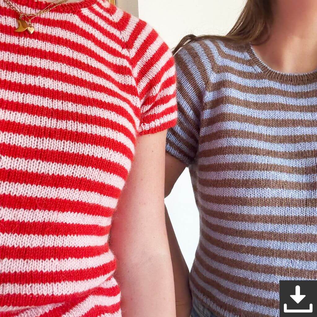 wemadewardrobe T-Shirt Mollie Tee Strickanleitung - wemadewardrobe (PDF) bei bei bei bei bei bei bei bei bei Lieblingsgarn