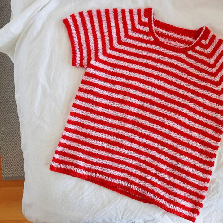 wemadewardrobe T-Shirt Mollie Tee Strickanleitung - wemadewardrobe (PDF) bei bei bei bei bei bei bei bei bei Lieblingsgarn