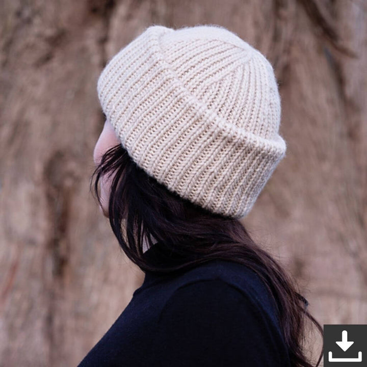 Wisteria Knitting Pattern Blissful Beanie Strickanleitung - Wisteria Knitting (PDF) bei bei bei bei Lieblingsgarn