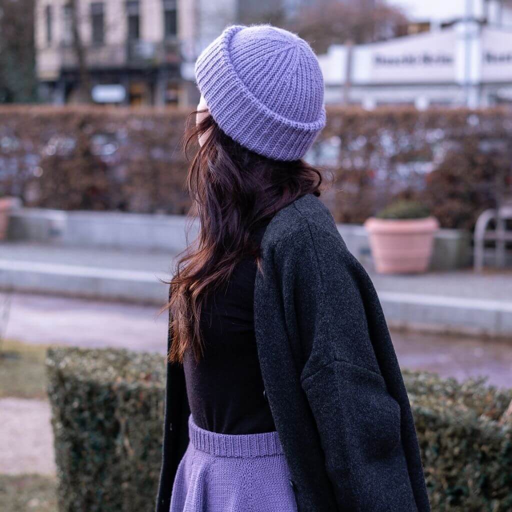 Wisteria Knitting Pattern Blissful Beanie Strickanleitung - Wisteria Knitting (PDF) bei bei bei bei Lieblingsgarn