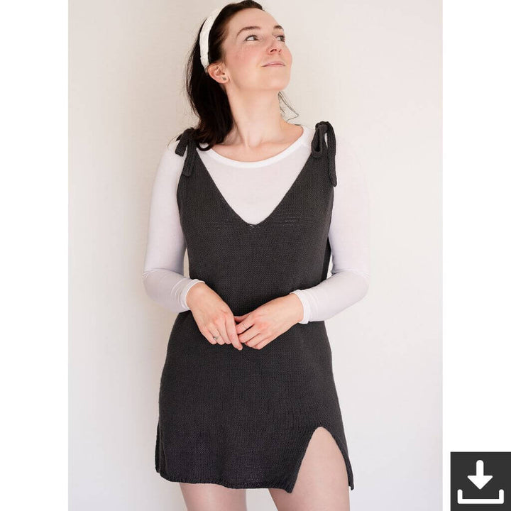 Wisteria Knitting Pattern Bowline Kleid Strickanleitung - Wisteria Knitting (PDF) bei bei bei bei Lieblingsgarn
