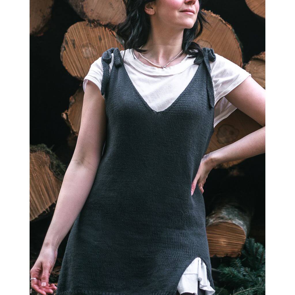 Wisteria Knitting Pattern Bowline Kleid Strickanleitung - Wisteria Knitting (PDF) bei bei bei bei Lieblingsgarn