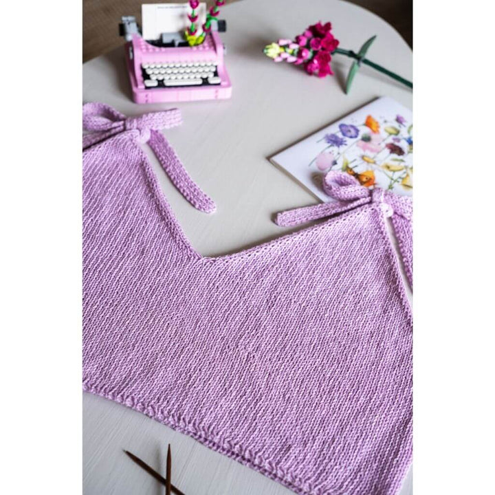 Wisteria Knitting Pattern Bowline Top Strickanleitung - Wisteria Knitting (PDF) bei bei bei bei Lieblingsgarn