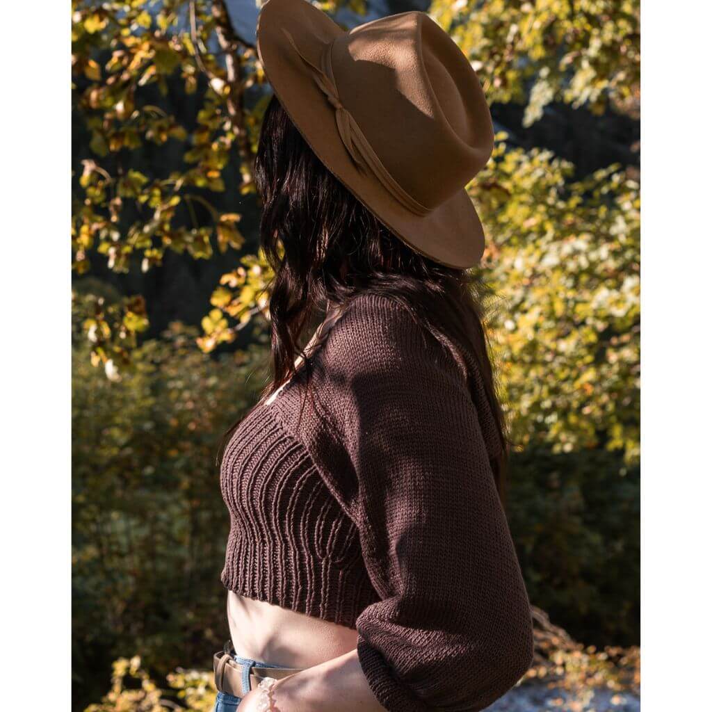 Wisteria Knitting Pattern Daisy Blouse Strickanleitung - Wisteria Knitting (PDF) bei bei bei bei bei bei bei Lieblingsgarn