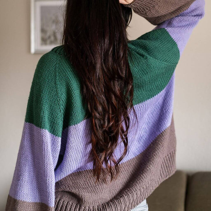 Wisteria Knitting Pattern Horizon Sweater Strickanleitung - Wisteria Knitting (PDF) Lieblingsgarn