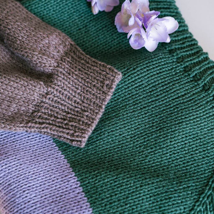 Wisteria Knitting Pattern Horizon Sweater Strickanleitung - Wisteria Knitting (PDF) Lieblingsgarn