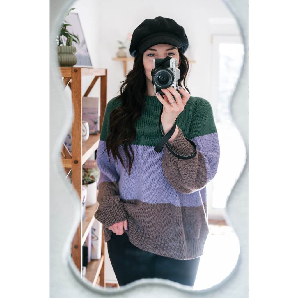 Wisteria Knitting Pattern Horizon Sweater Strickanleitung - Wisteria Knitting (PDF) Lieblingsgarn