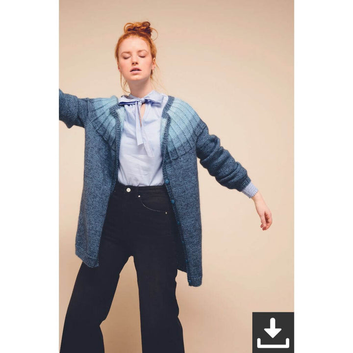 Sandnes Garn Pattern Damen Wollgrasjacke Strickanleitung - Sandnes Garn (PDF) bei bei bei bei Lieblingsgarn