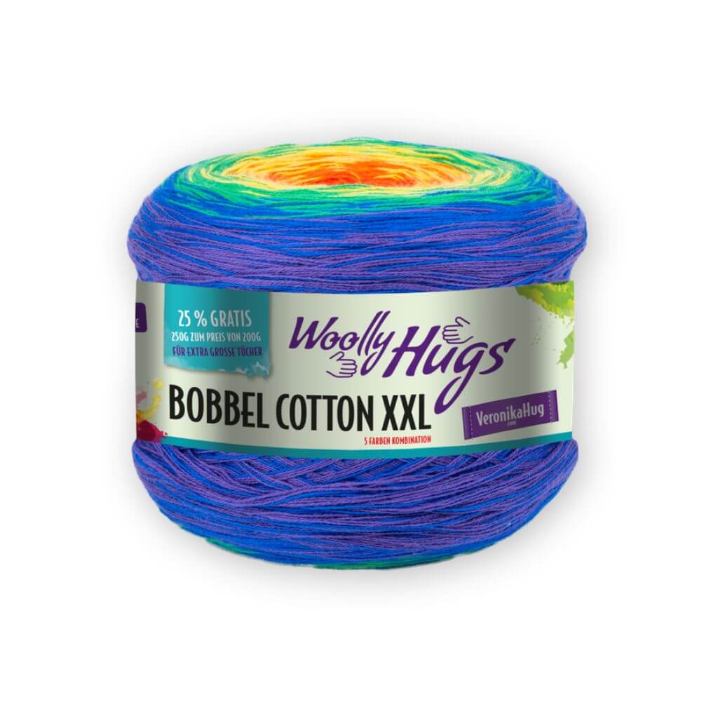 Woolly Hugs Bobbel Cotton XXL, Farbe 612 – Baumwolle und Synthetik bei Lieblingsgarn