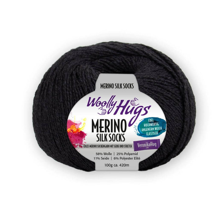 Woolly Hugs 298 Woolly Hugs Merino Silk Socks bei bei bei bei Lieblingsgarn