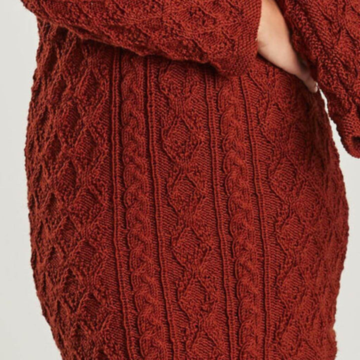Woolly Hugs Strickkleid Eriesee Strickanleitung - Woolly Hugs (PDF) bei bei bei bei Lieblingsgarn
