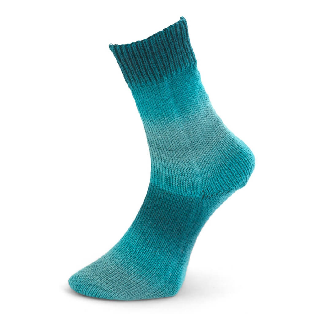 Woolly Hugs Year Socks, Farbe 8 August – Schurwolle und Synthetik bei Lieblingsgarn