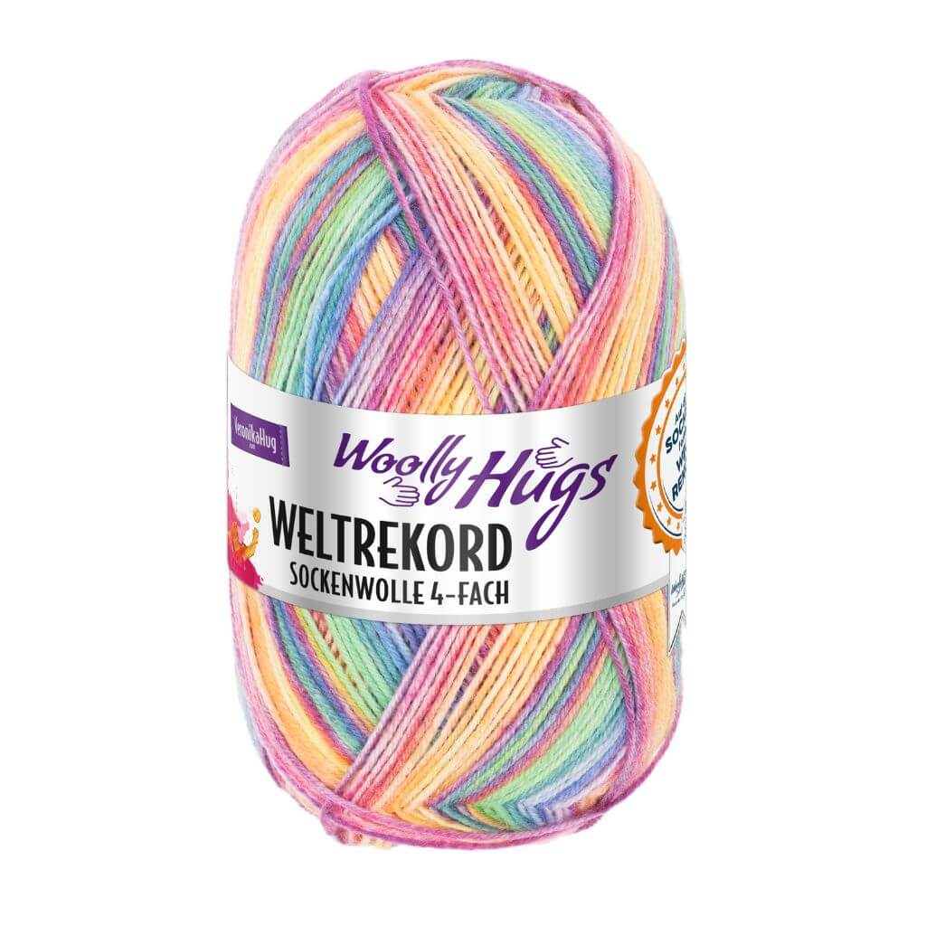 Woolly Hugs Weltrekord Sockenwolle 100g bei bei bei bei bei bei bei bei Lieblingsgarn