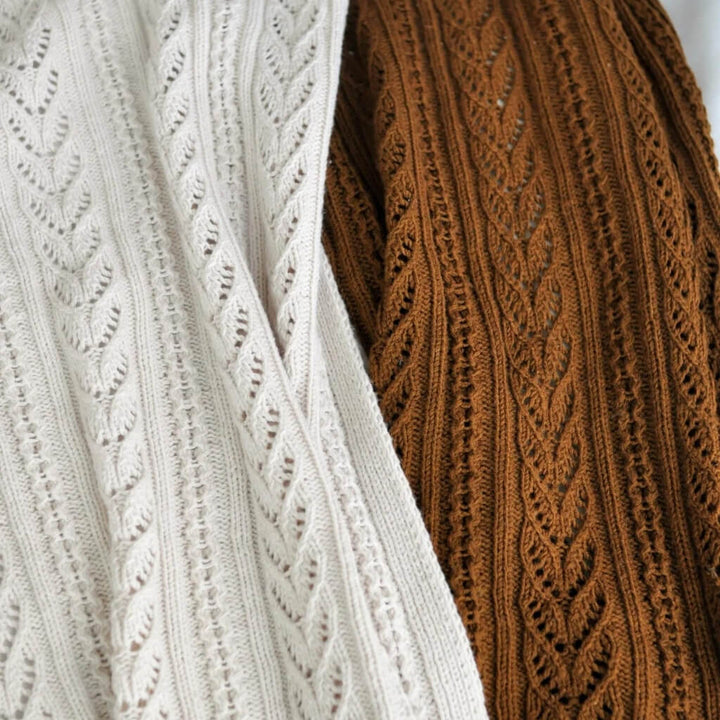 Yndestrikk Pattern Lochmuster Babydecke Strickanleitung - Yndestrikk (PDF) bei bei bei bei Lieblingsgarn