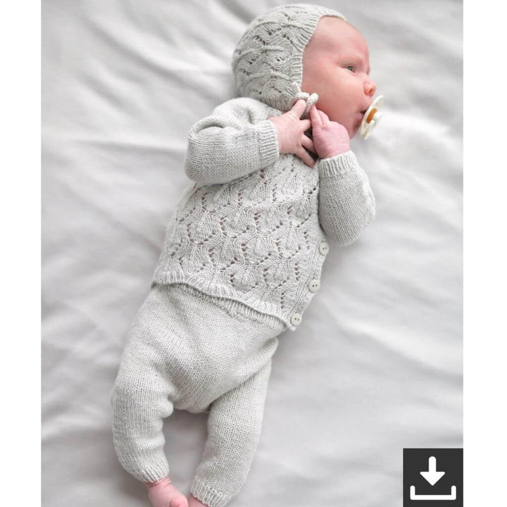 Yndestrikk Pattern Baby Set Lille Spire Strickanleitung - Yndestrikk (PDF) bei bei bei bei Lieblingsgarn