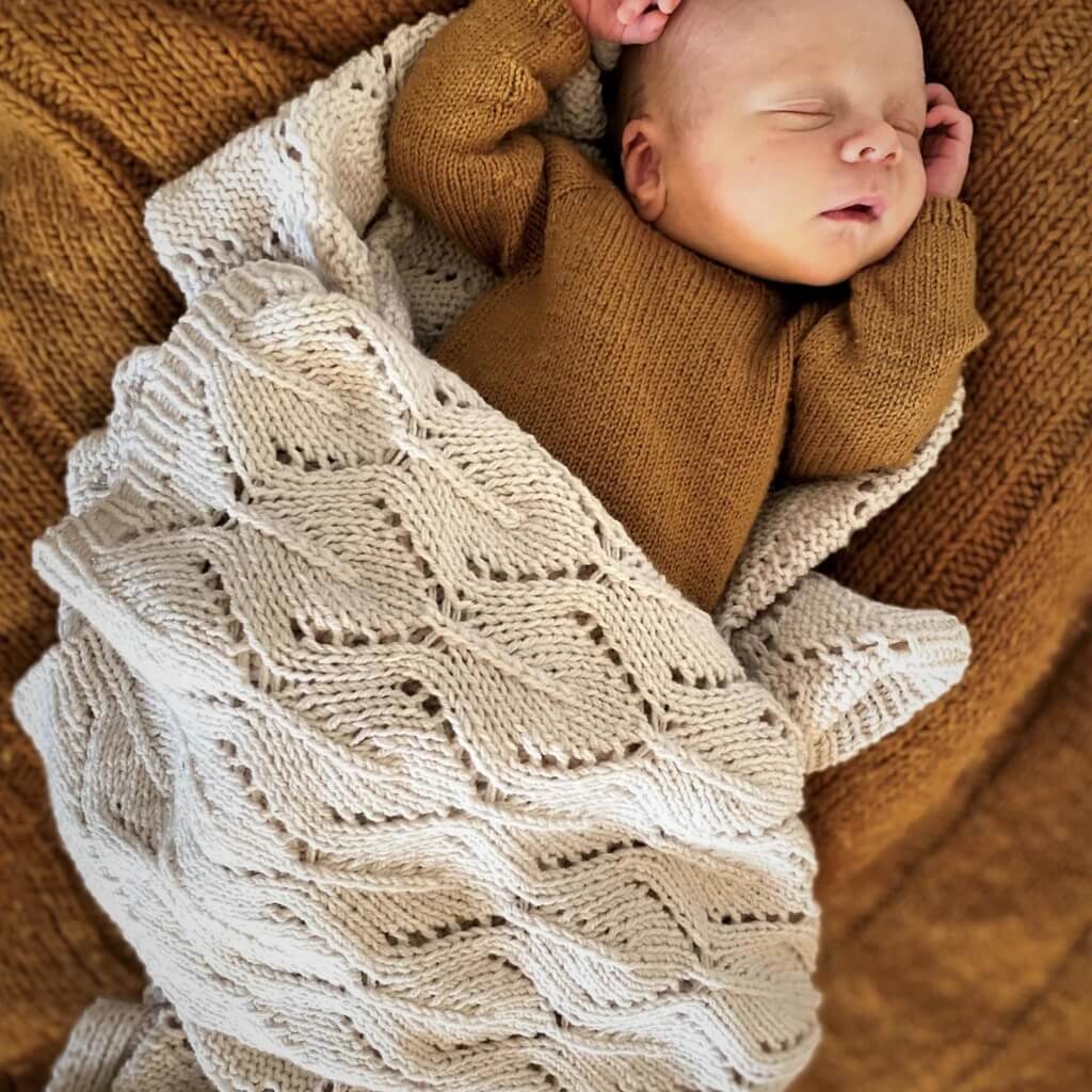Yndestrikk Pattern Babydecke Lille Spire Strickanleitung - Yndestrikk (PDF) bei bei bei bei Lieblingsgarn