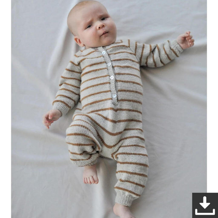 Yndestrikk Pattern Babystrampler Theos Strickanleitung - Yndestrikk (PDF) bei bei bei bei Lieblingsgarn