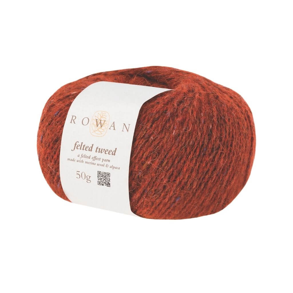 Rowan Felted Tweed, Farbe 154 ginger – Alpaka, Schurwolle und Viskose bei Lieblingsgarn