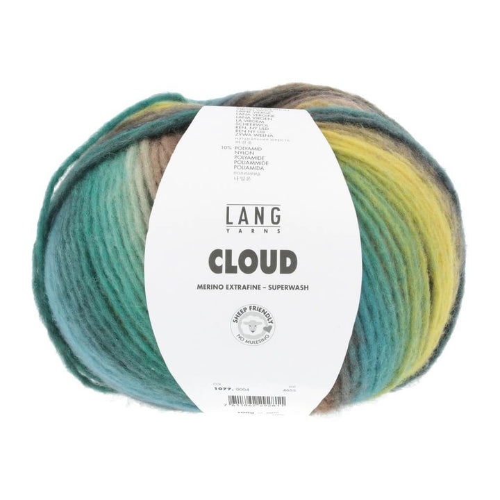 Lang Yarns Cloud Grün Lieblingsgarn