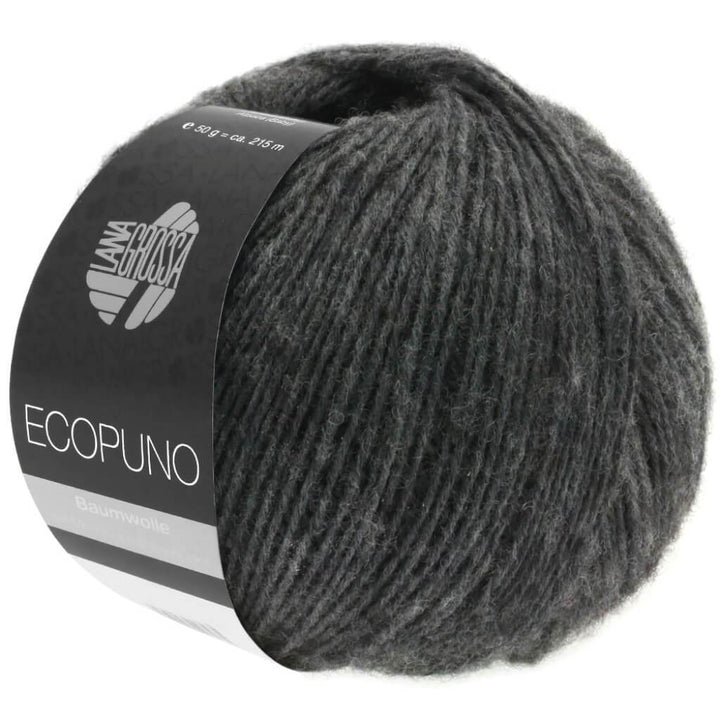 Lana Grossa Ecopuno 50g 15 - Dunkelgrau Lieblingsgarn