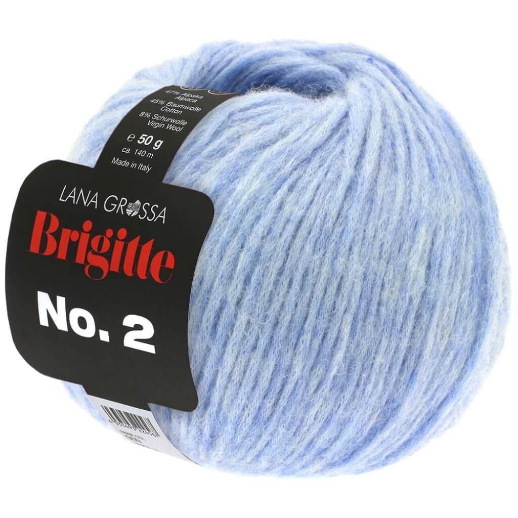 Lana Grossa Brigitte No. 2 50 g 23 - Hellblau Lieblingsgarn