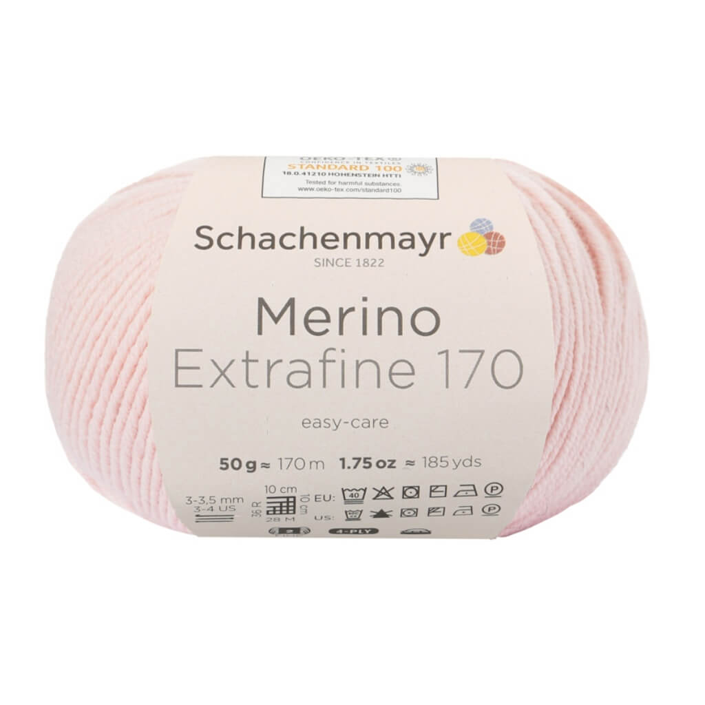 Schachenmayr Merino Extrafine 170 35 - Puderrosa Lieblingsgarn