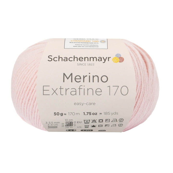 Schachenmayr Merino Extrafine 170 35 - Puderrosa Lieblingsgarn