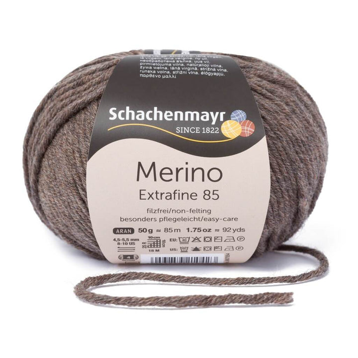 Schachenmayr Merino Extrafine 85 214 - Holz Meliert Lieblingsgarn