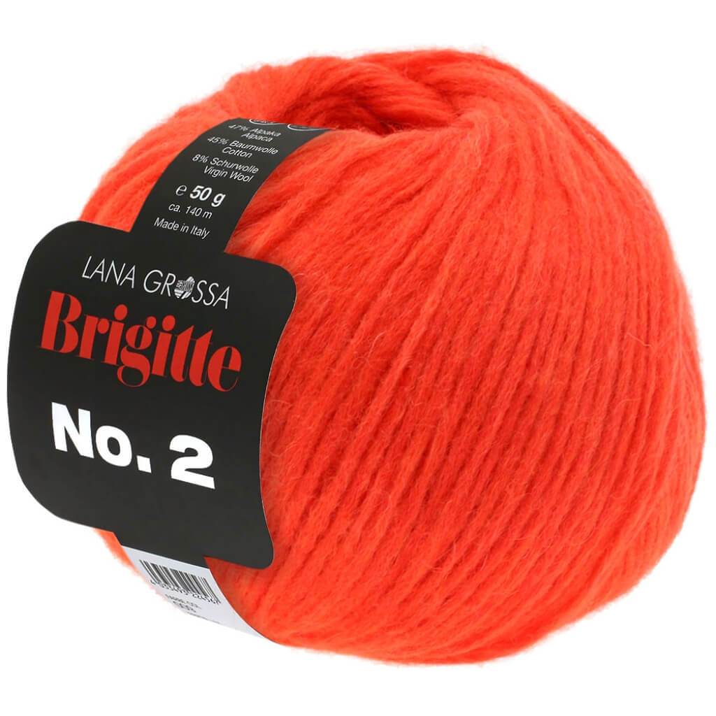 Lana Grossa Brigitte No. 2 50 g 25 - Koralle Lieblingsgarn
