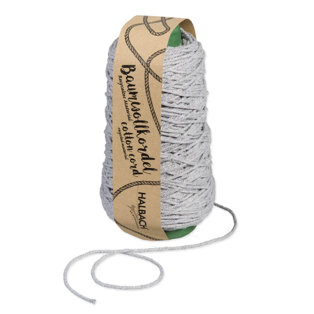 Halbach Makramee Garn 2 mm x 150 m gedreht 21 - grey bei bei bei bei bei bei bei bei bei bei bei bei bei bei Lieblingsgarn