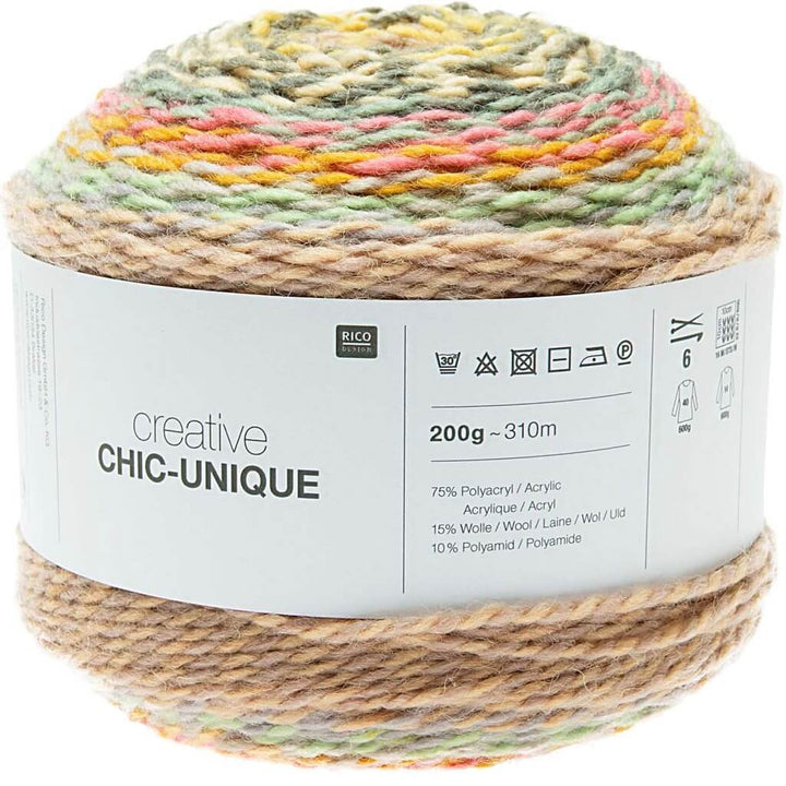 Rico Design Creative Chic-Unique 200g 003 - Terra bei bei bei bei Lieblingsgarn