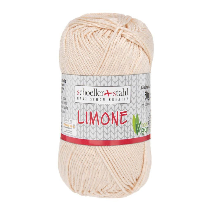 Schoeller + Stahl Limone 50g - Baumwollgarn 10 - Sand Lieblingsgarn