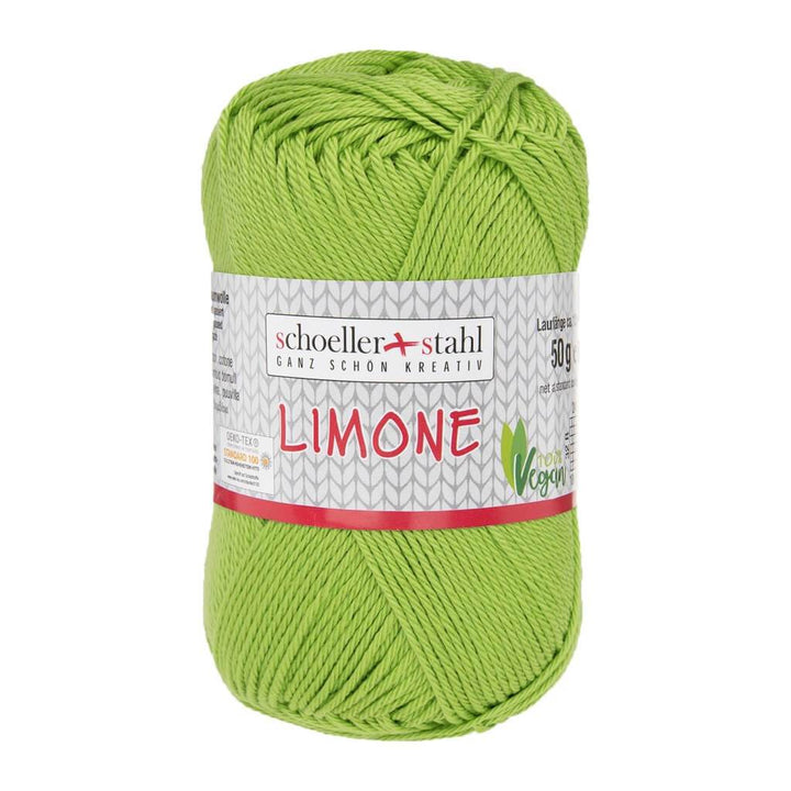 Schoeller + Stahl Limone 50g - Baumwollgarn 145 - Maigrün Lieblingsgarn