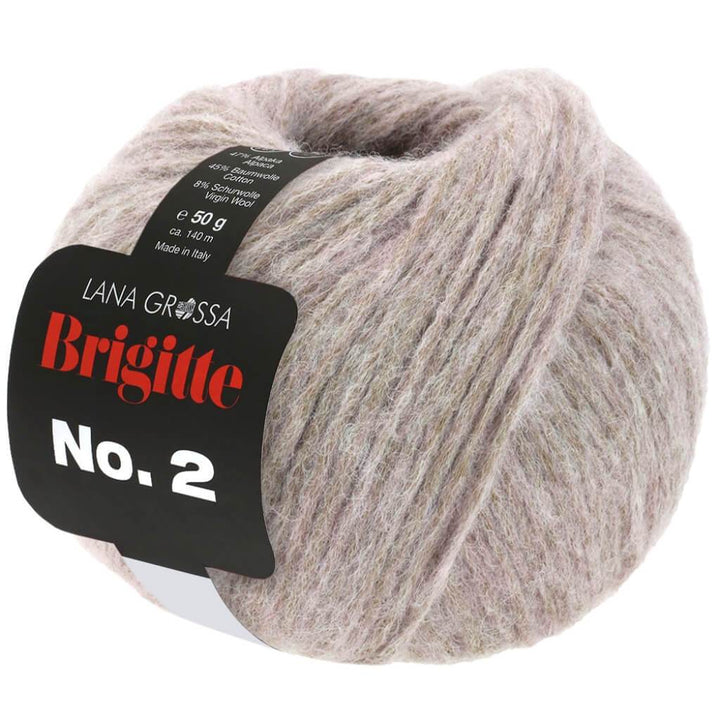 Lana Grossa Brigitte No. 2 50 g 41 - Rosabeige Lieblingsgarn