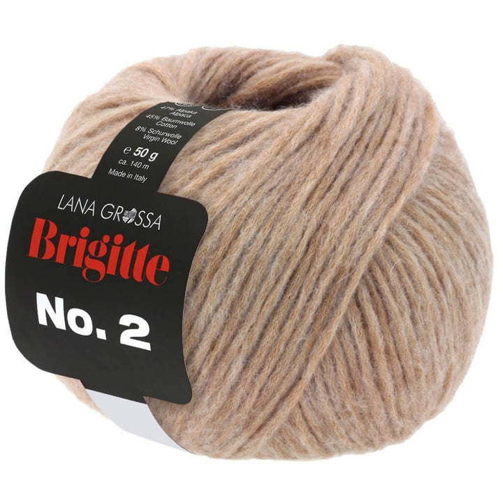 Lana Grossa Brigitte No. 2 50 g 43 - Rosenholz Lieblingsgarn