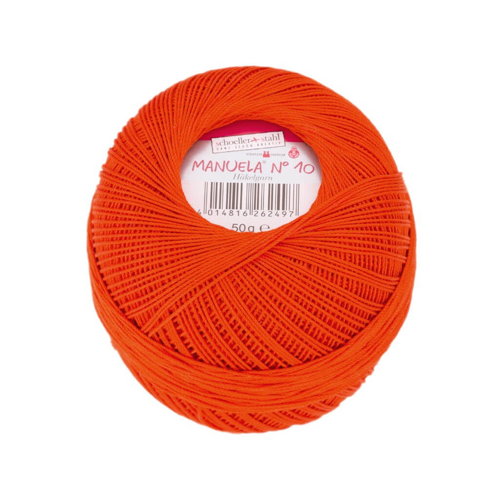 Schoeller + Stahl Häkelgarn Manuela 10 50 g 88 - Feuer bei bei bei bei Lieblingsgarn