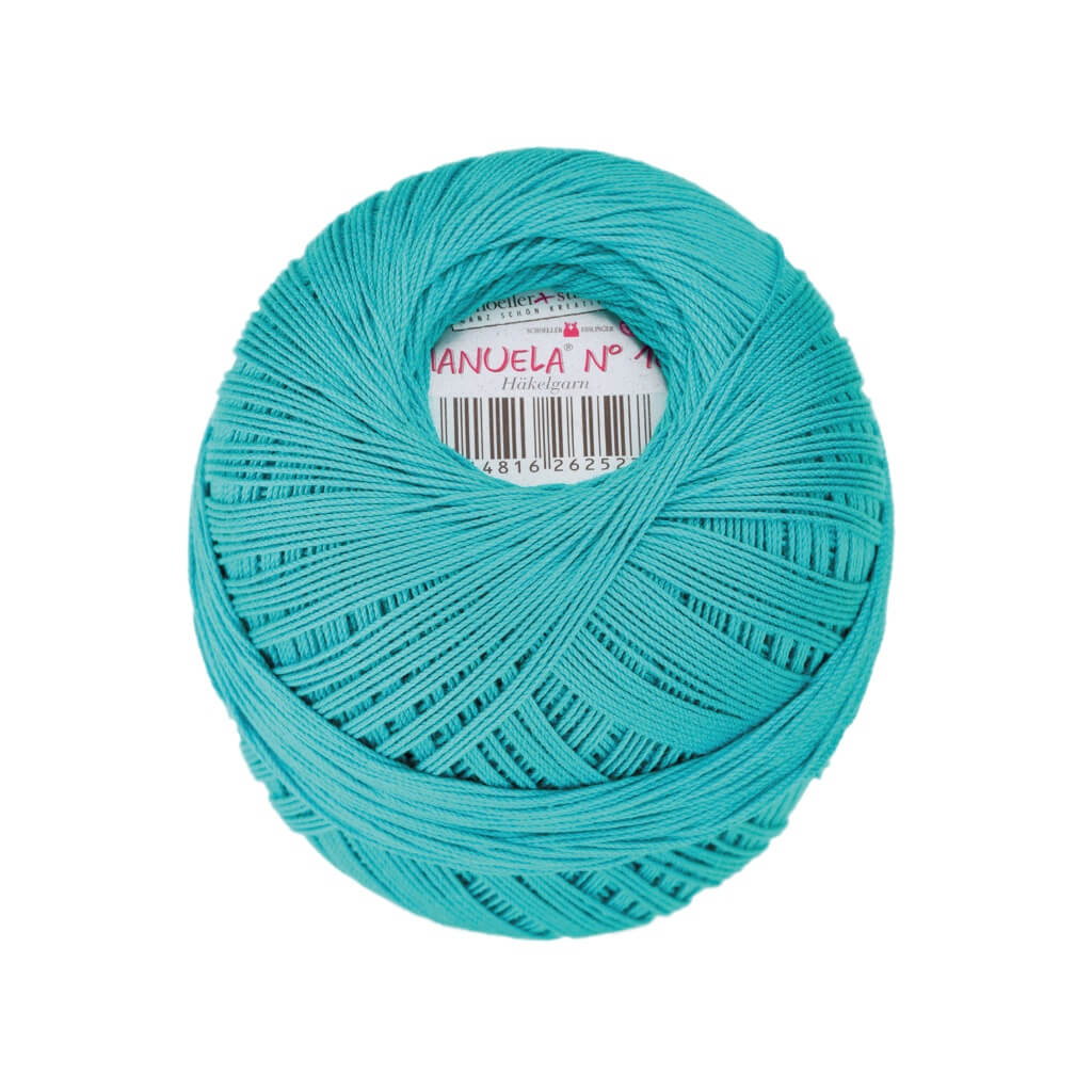 Schoeller + Stahl Häkelgarn Manuela 10 50 g 91 - Türkis bei bei bei bei Lieblingsgarn