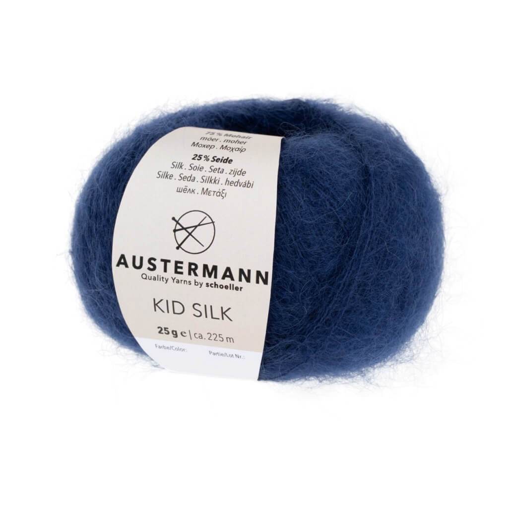 Austermann Kid Silk 25g 4 - Marine bei bei bei bei Lieblingsgarn