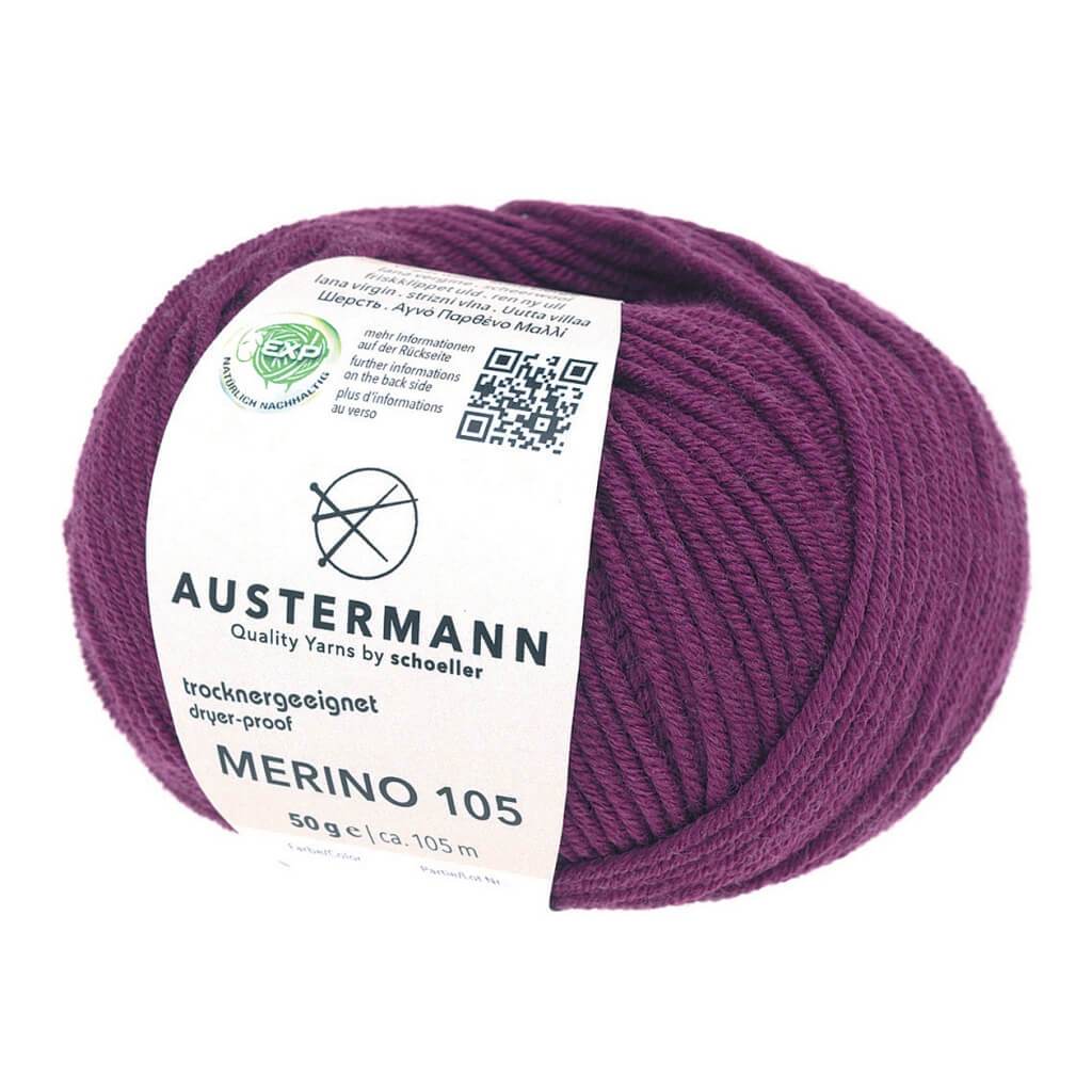 Austermann Merino 105 EXP 50g 320 - Brombeer Lieblingsgarn