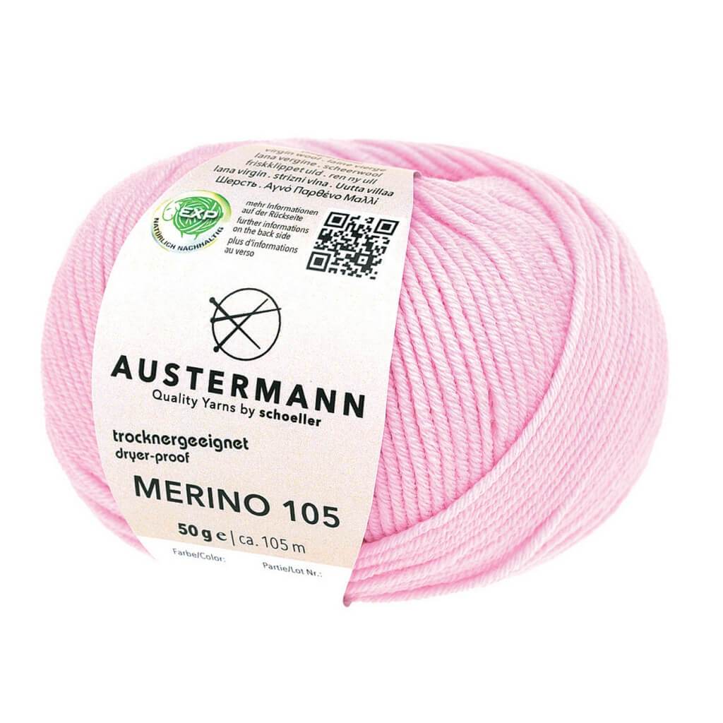 Austermann Merino 105 EXP 50g 311 - Rosa Lieblingsgarn