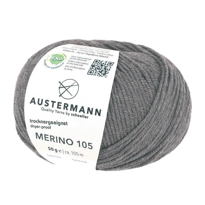 Austermann Merino 105 EXP 50g 338 - Braunmeliert Lieblingsgarn